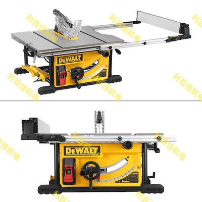 得伟DEWDAUALT紧凑9型DW745木7材大切割度精密木工推台锯宽DWE42