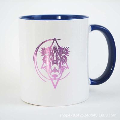 激光打水转印纸转陶瓷玻金属烫金水印贴纸可印撕膜534无璃膜水贴