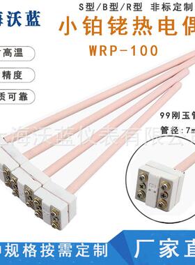 WRP-10马0型小B铂铑热电偶弗炉专热用S型型K按需定制型热电偶铠装