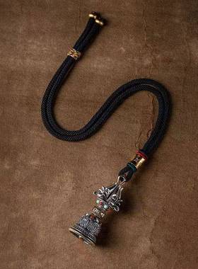 金刚杵高福铃汽车挂件60027男女车后视镜吊饰坠档大气挂内饰