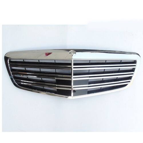 适用W221AMG S300 S350 S500前脸格栅改装中网