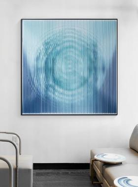 装现代简约轻奢亚克力沙发景背墙装饰画客厅挂MMZ立艺体画置术壁