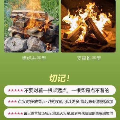 劈WEI柴火柴木篝火露营家用炉干木柴5壁0斤木头柴农家灶木材烧火