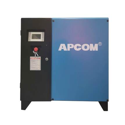 永磁变频空机螺旋式高压泵非静压音无气油VSD7.5A水润滑螺杆式空