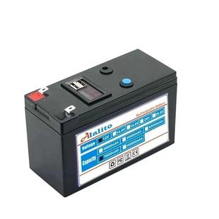 12V电池8650电池组1657890锂池8电可充电1电池太阳能电池照明户外