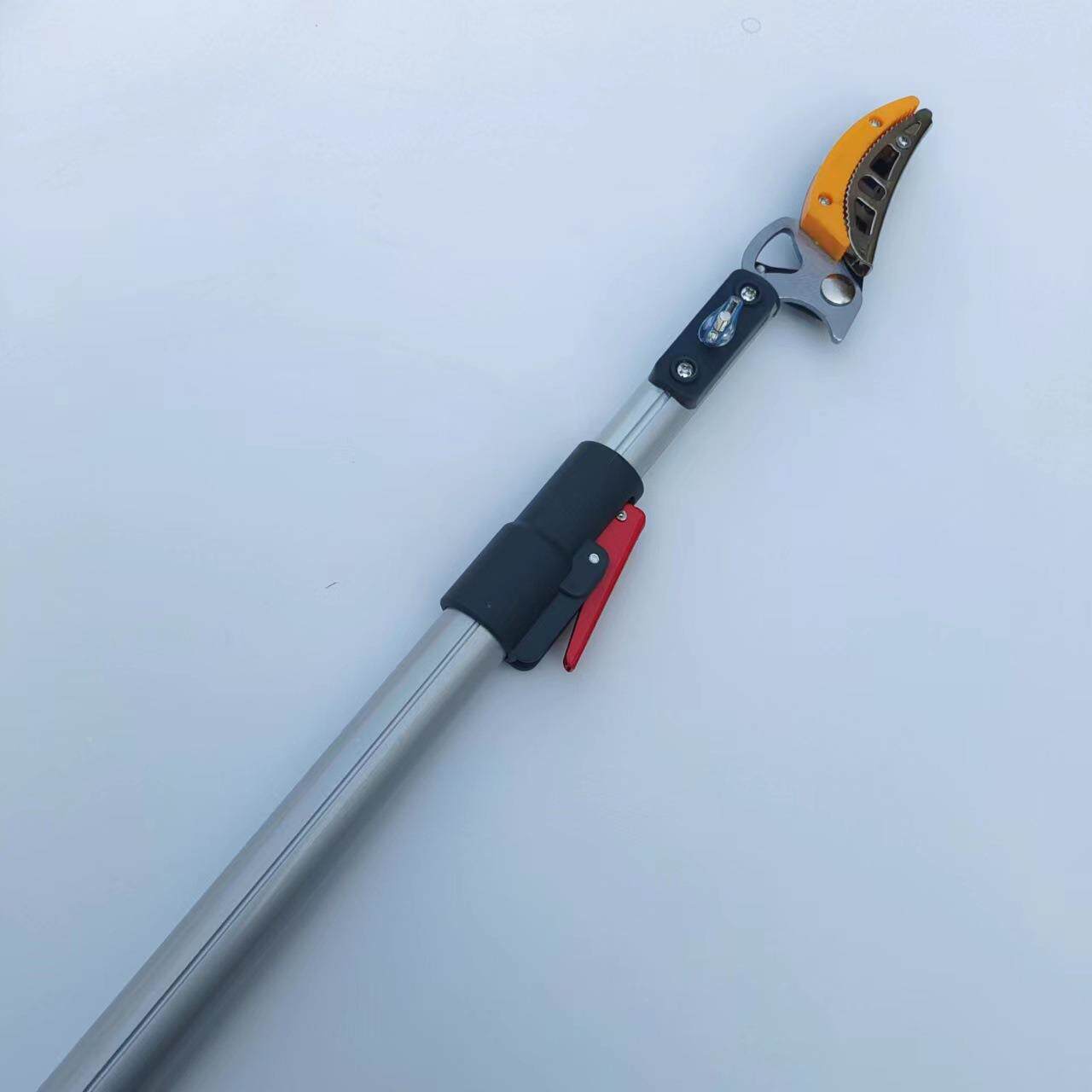 供应伸4缩果米铁夹头高枝剪空锯高剪摘果剪采龙眼剪荔3米伸缩枝剪