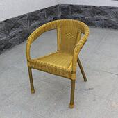 办公仿藤编椅子老椅人藤年椅HAN年70到80岁电脑防摔老人