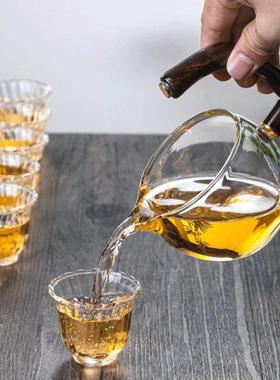 简懒约人磁吸泡茶器自动茶具家用玻璃茶具套杯装茶FQG水分离茶壶