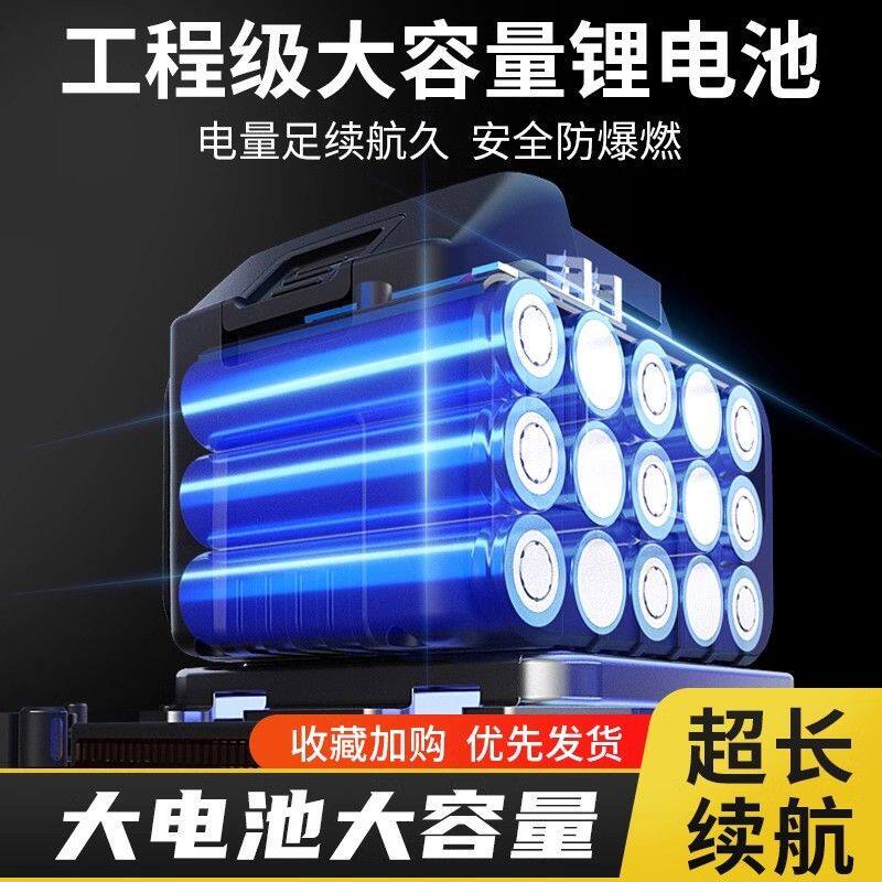 充电式鼓风机大功率吹灰吹风清灰工业锂电车载树叶吹雪施工除尘器