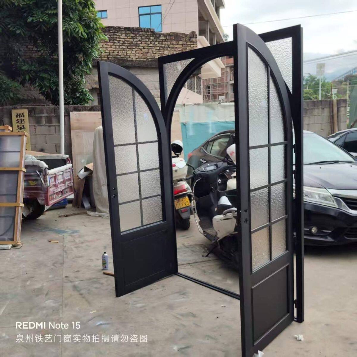 法式复古老铁门网红卫生间厕所门浴室门厨房门阳台门玻璃门平开门