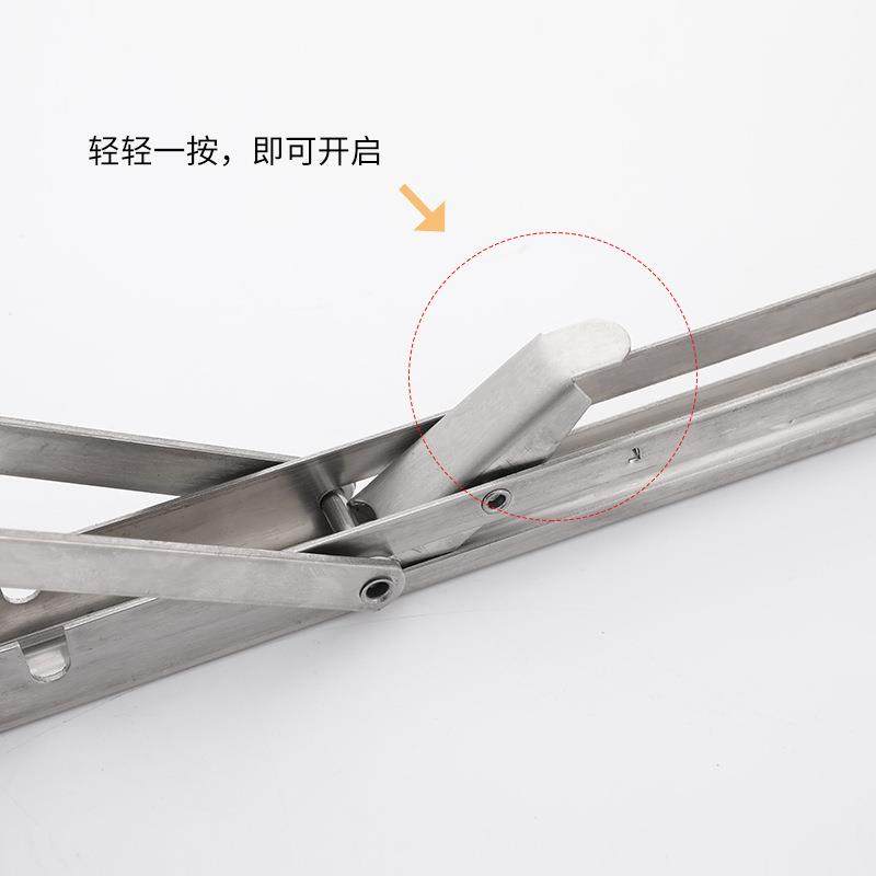 不五锈钢折叠支架架8-24寸比利三角层板托支撑墙比利款上置架金件,基础建材,层板拖,淘宝优惠券,粉丝福利购,淘宝优惠卷