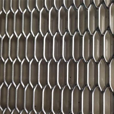 重钢型铁板网钢菱形网板隧道脚网热镀锌六角拉伸防护板镀NBF锌板