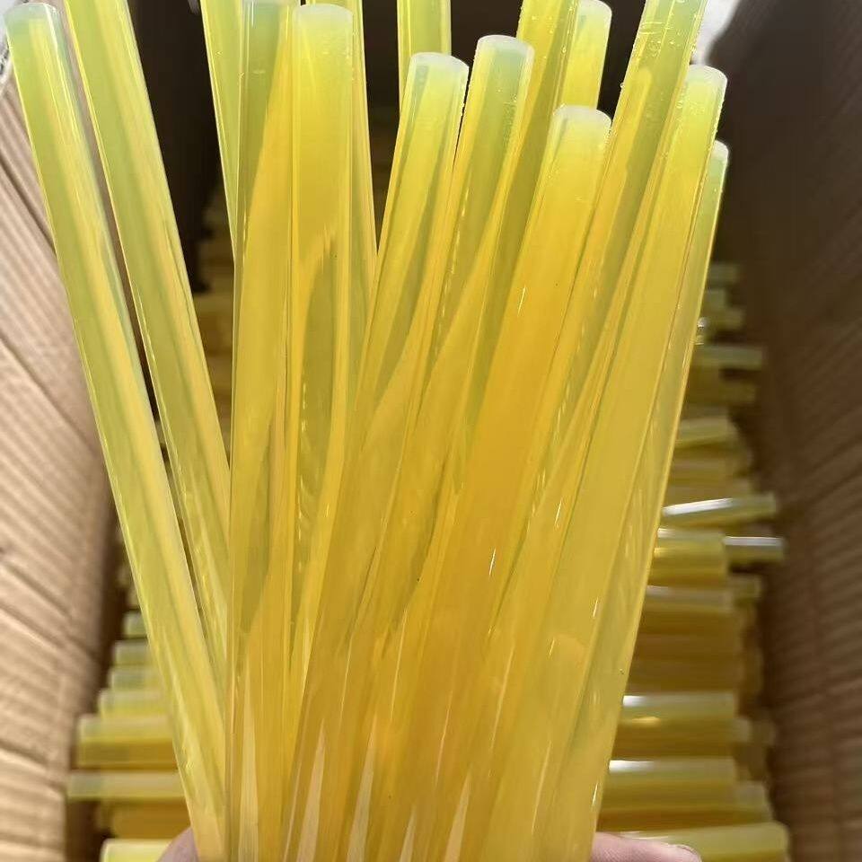 黄色超粘热熔胶棒通用型胶枪棒特粘胶条热胶棒消失模铸造塑料焊条