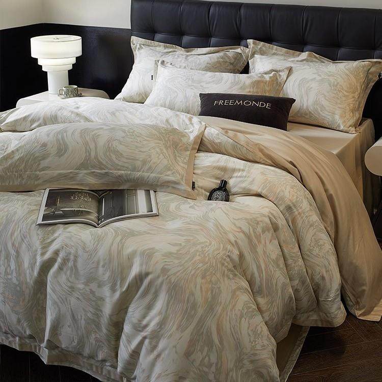 恒洽家纺丝棉磨毛加厚床单四件套秋冬季高端轻奢风被套床上用品,纺织面料/辅料/配套,纺织机械配件,淘宝优惠券,粉丝福利购,淘宝优惠卷