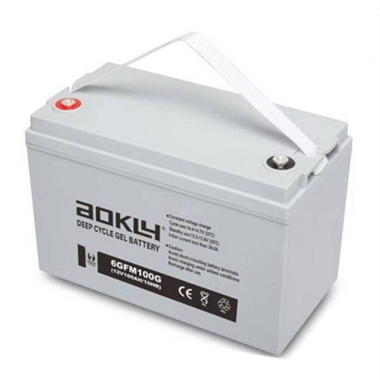 6GFM100奥克莱蓄电池12V100AH大电流放电性能好