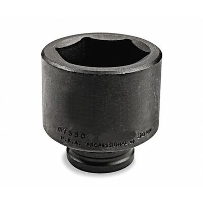 1寸方口25mm系列英制六角冲击套筒尺寸2-5/8寸J10042