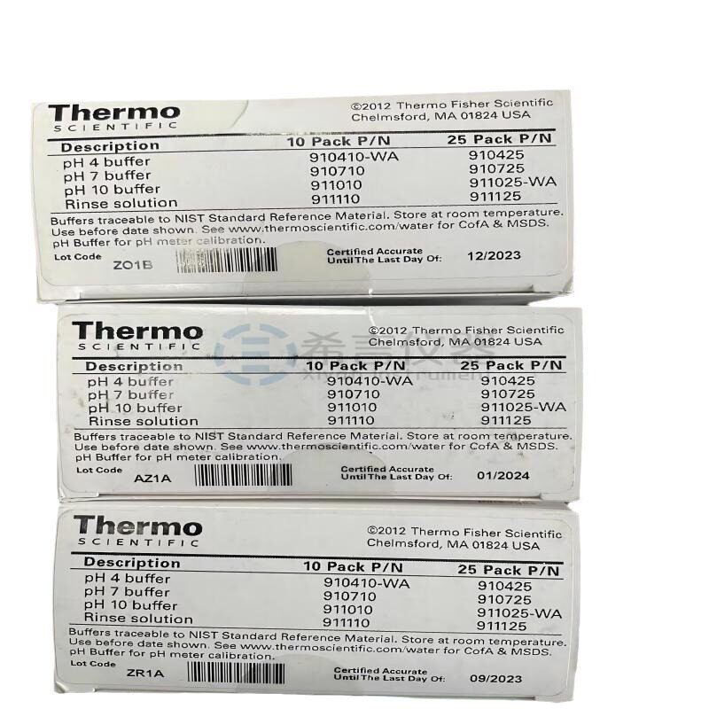 赛默飞OrionpH电极淋洗液10袋911110用于PH电极