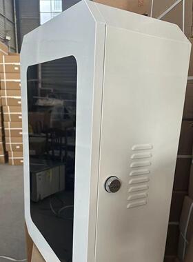 充白电桩护箱黑色色玻璃家防用护箱通用型配UYX保电柜