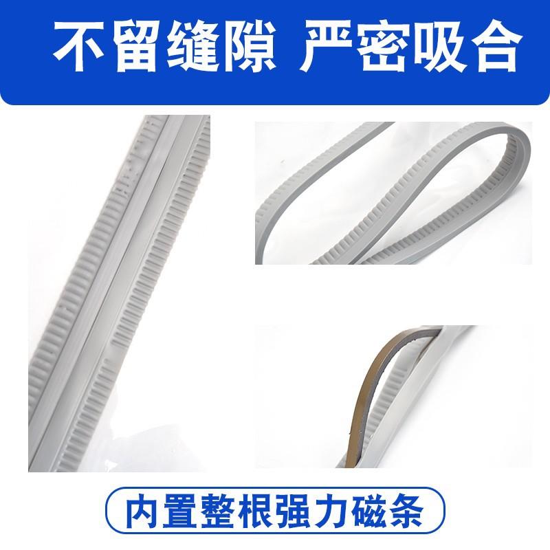 广州盛通磁吸门挡磁风挡冷帘气四磁季通用A43性强软门帘耐用商场