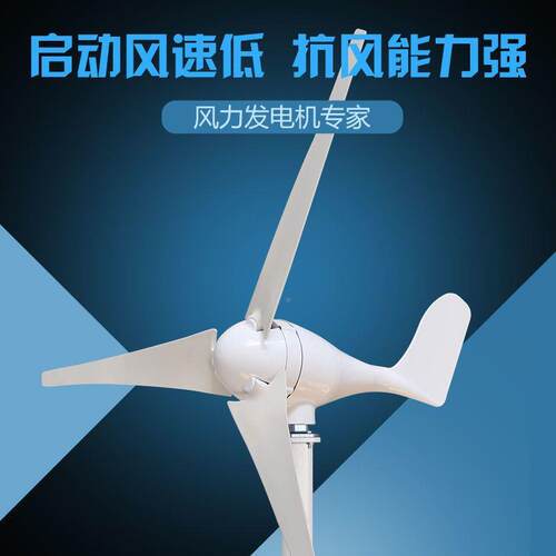HHY-100SY-wS2型100w200家w300w40012v/24v风力发电机用20v路灯监