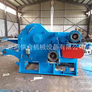 鼓式竹子削片机全自粉动材木树枝原木打片XWB机松干湿毛竹木碎机