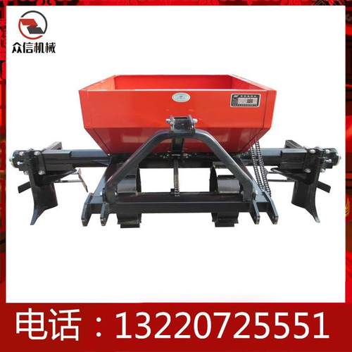 林业棚果开沟QTG施肥一体机小型耕农用旋撒肥机1大.2园米1.6米
