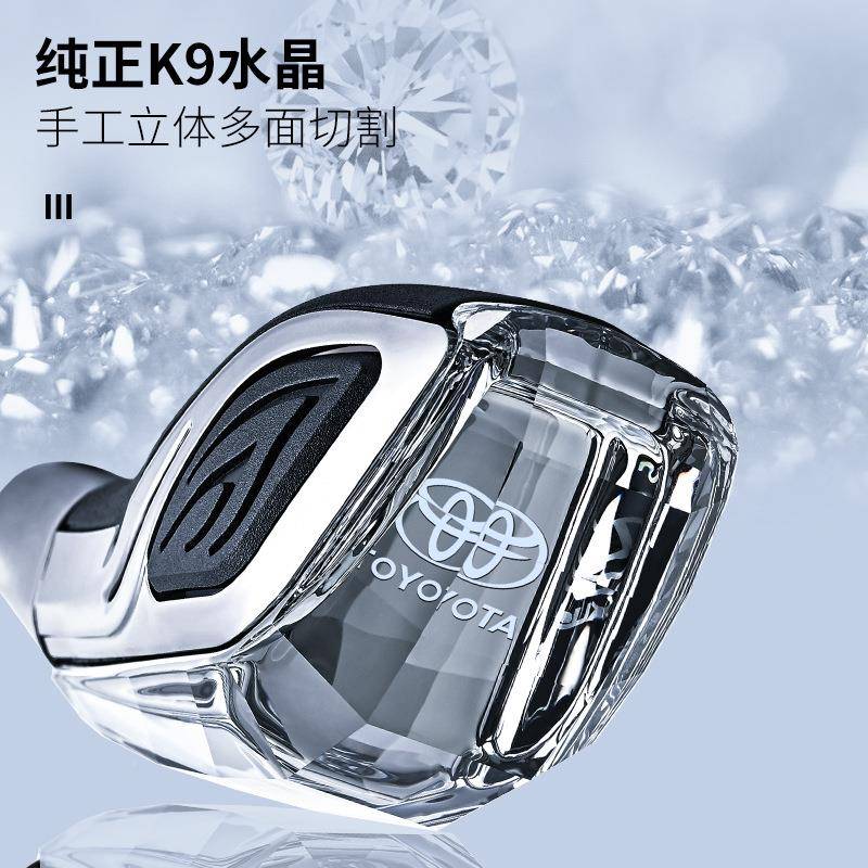 汽车改装挡发光水排头通LED自动枪灰触摸发晶光水晶七彩用档把头