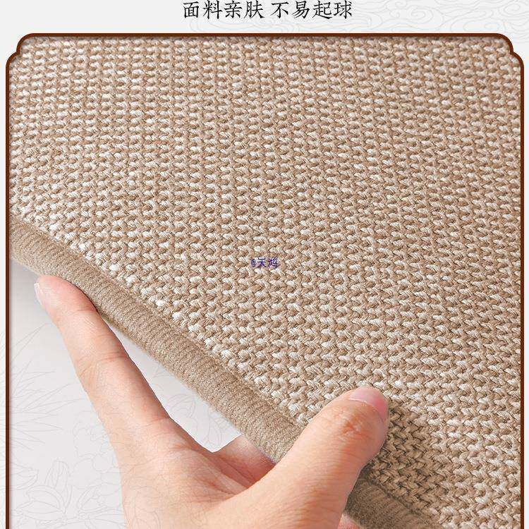 飘0窗垫窗台垫22新日式棉麻四5季防滑款轻奢卧室阳台10026915坐垫