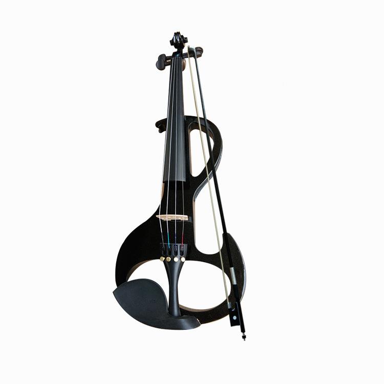 小质子优4/4黑色电提琴