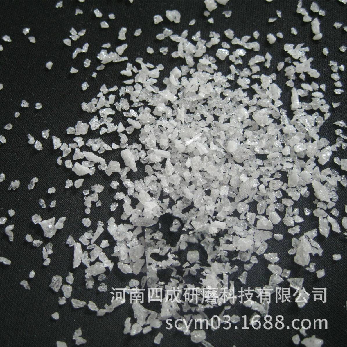 树脂材砂轮原材料片原料白刚玉3636#46#磨用目切割片白刚玉46目