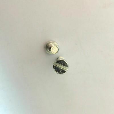 柱GB29865圆头一字螺开槽螺丝一字螺丝镀丝头彩锌开槽圆柱螺丝M6M