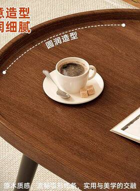 茶置几轻奢TTP小户用型木办公桌实家宿舍阳台沙发小边几物小桌子