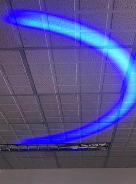 叉光车U型红警蓝示安全边界限位区域灯12WL-UX304-10V0高亮6灯珠