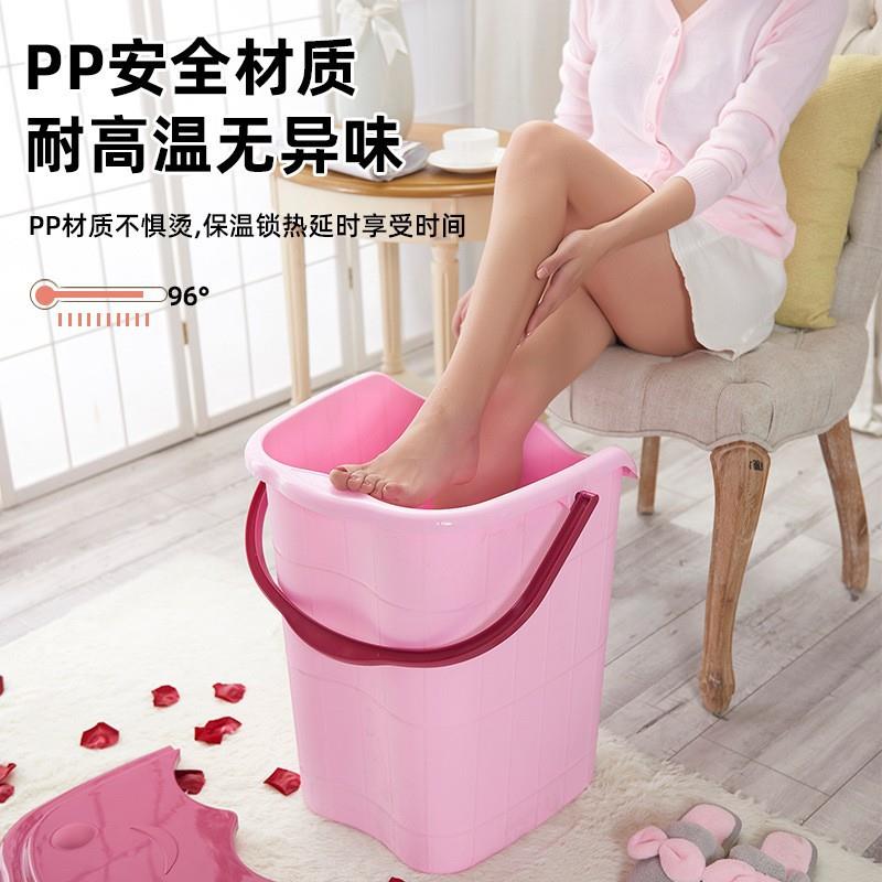 泡脚过小腿塑加大高深桶139家用按摩洗脚桶天桶冬料保温过膝盖足