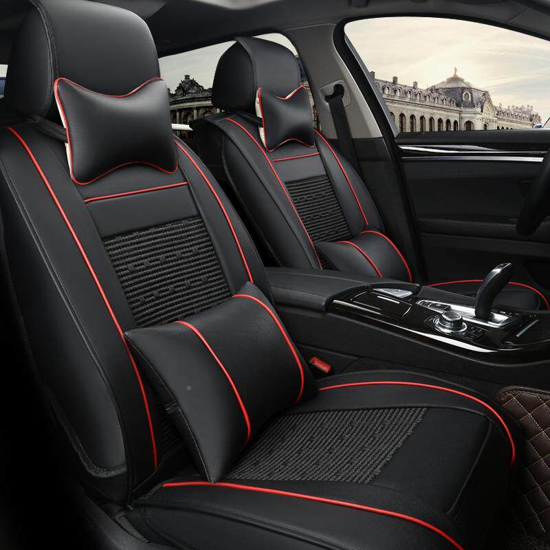 OK！17汽新丹尼皮车坐垫新款皮革座套椅四季款通81471用汽车座垫