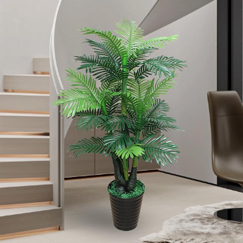 仿尾葵装F9M7TT6H饰假植物造地景室内塑料花绿植盆栽客厅散摆件生