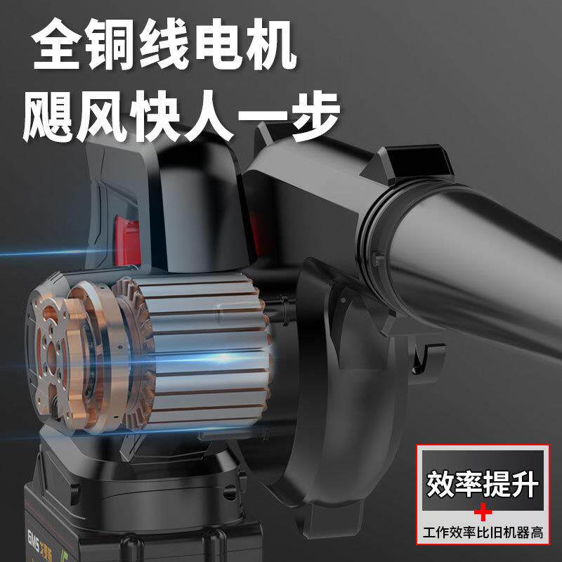 麦斯锂电鼓风机充电吹风985机电脑式清灰尘除吹灰大功戈率工业吸