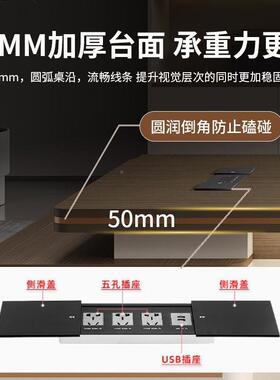 老桌办主公桌简裁约PSH现代办公室大班板台总桌子管经理办公桌椅