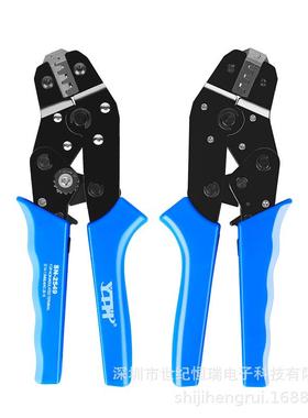 SN2-549压接钳热款裸端子插簧端可子省棘力轮调节端子压XNP接钳