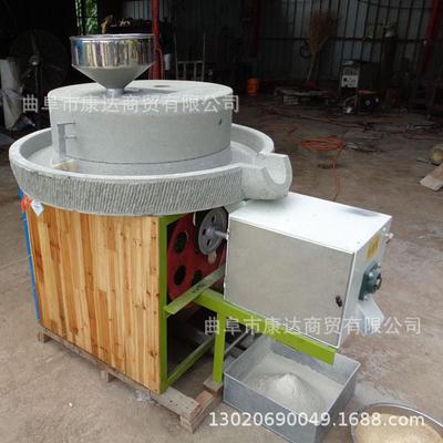 电动型粮石磨磨面机器NBI小粮食研磨全麦粉俗设备低研磨清洗麦