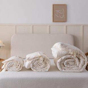 新式 A类母婴级纯棉大豆纤维夏春中秋冬被芯全棉被原棉大豆被BEI全