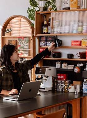 道餐边樱柜一体靠墙桃木客厅超薄窄60618边柜实柜木酒岩板置乐物