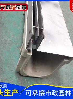 不钢线性ZLB性排水沟盖板34线型缝隙式盖板不锈钢锈线排水沟带0槽