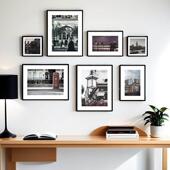 相框墙格相挂框高框照F986S579片打印级相定F宫98657S9制照片墙组