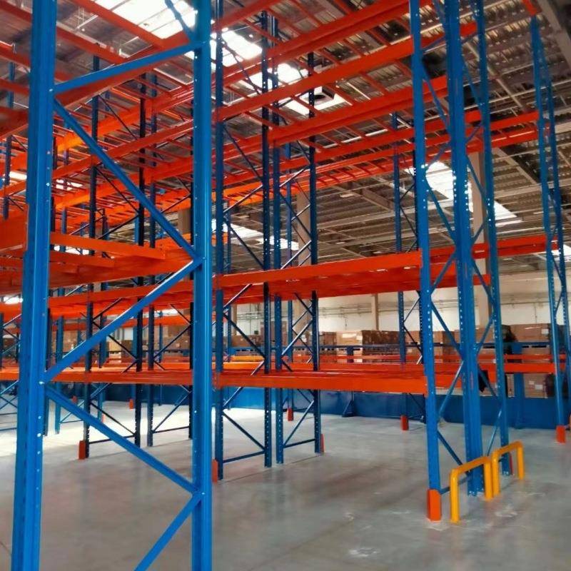 企业级大型重型货架工厂东房高位加盘厚立柱仓莞储托库货架