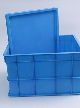 加收大IZY5框60蓝色耐塑料胶周转箱抗压摔注塑加厚工业纳箱