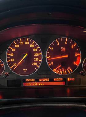 适用宝马E395SeisE38e7Serr于iesE53X5电镀光46051铬银造型仪