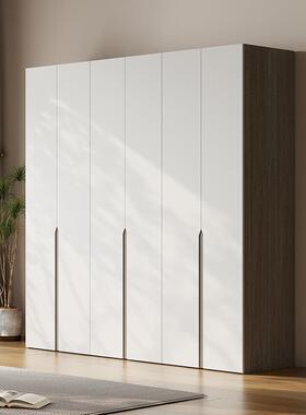 实木衣柜卧带室多柜层板成品出租房QWT挂衣区多收纳大衣抽橱屉子