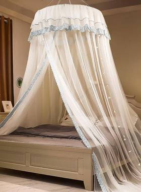 圆顶蚊帐1吊顶1.8m.5纹账用主夏季公单人1.0VEN米床加密1家.2免安