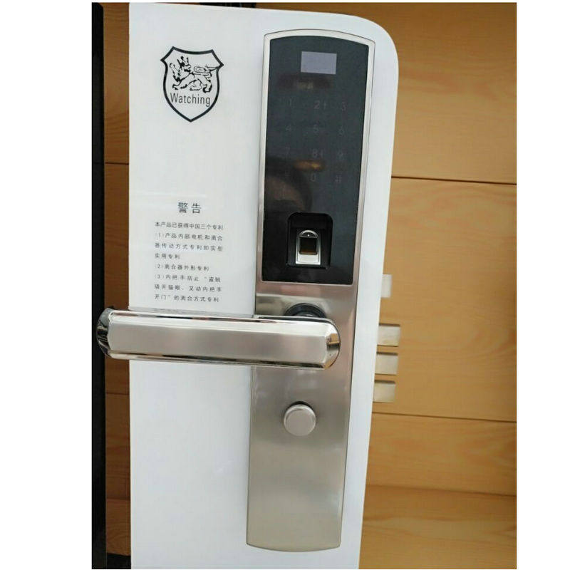 家用进户门指纹密码锁防盗门锁智能锁大门锁全自动指纹锁加工